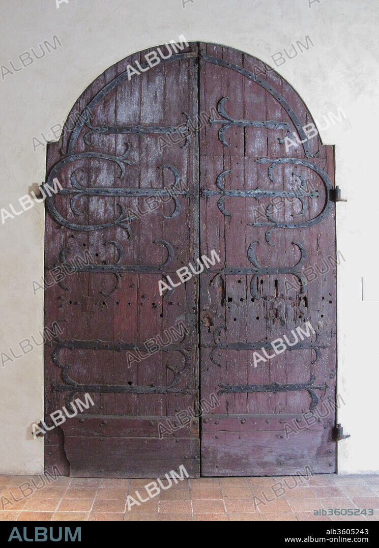 Door. Culture: French. Dimensions: H. 11 ft. 3.5 in.
W. 43.25 in.. Date: 13th century.