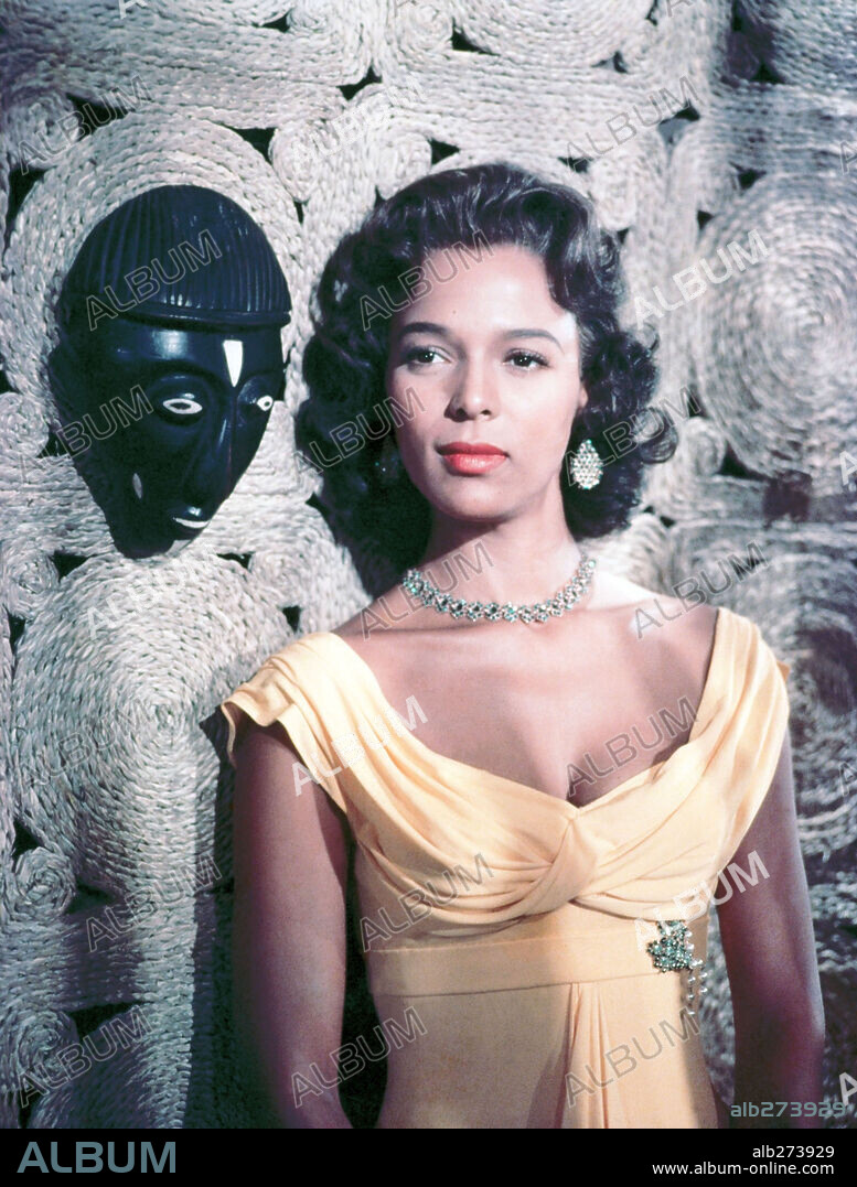 DOROTHY DANDRIDGE in ISLAND IN THE SUN, 1957, directed by ROBERT ROSSEN. Copyright 20TH CENTURY FOX.