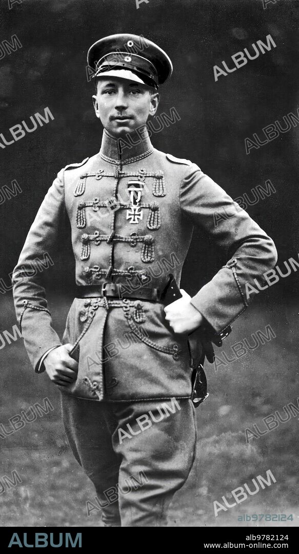 July 1920. Prince Joachim of Prussia, youngest son of the Kaiser, whose death has been reported by the Telegraph. Photo: Zuecca -Approximate date.