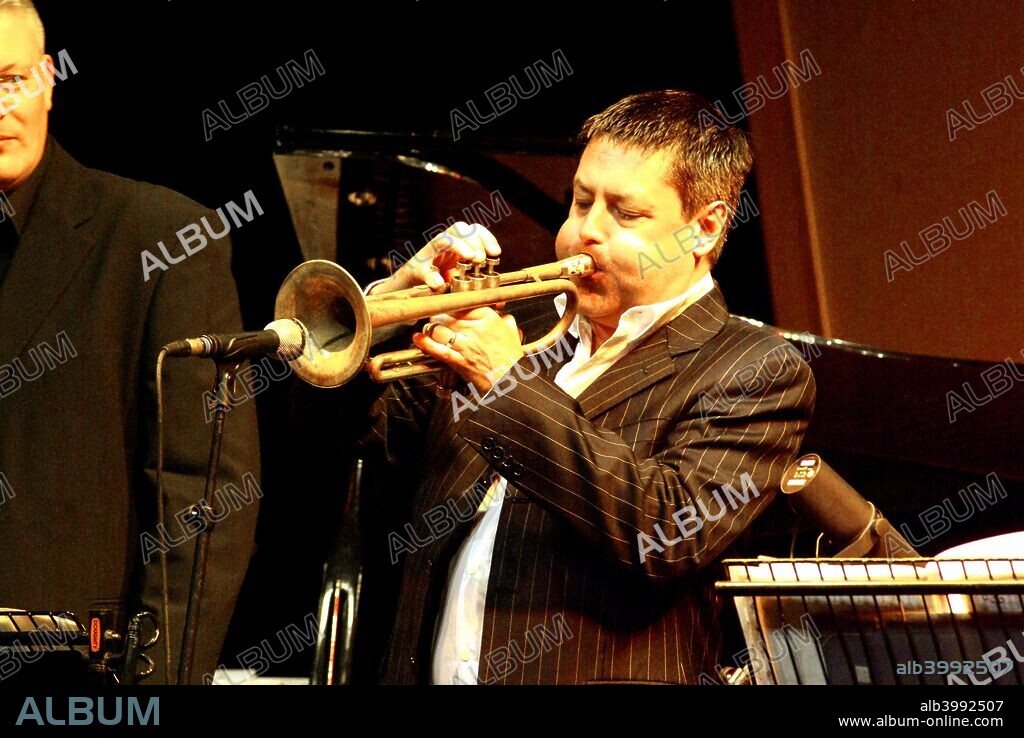 Guy Barker English jazz trumpeter and composer Brecon August