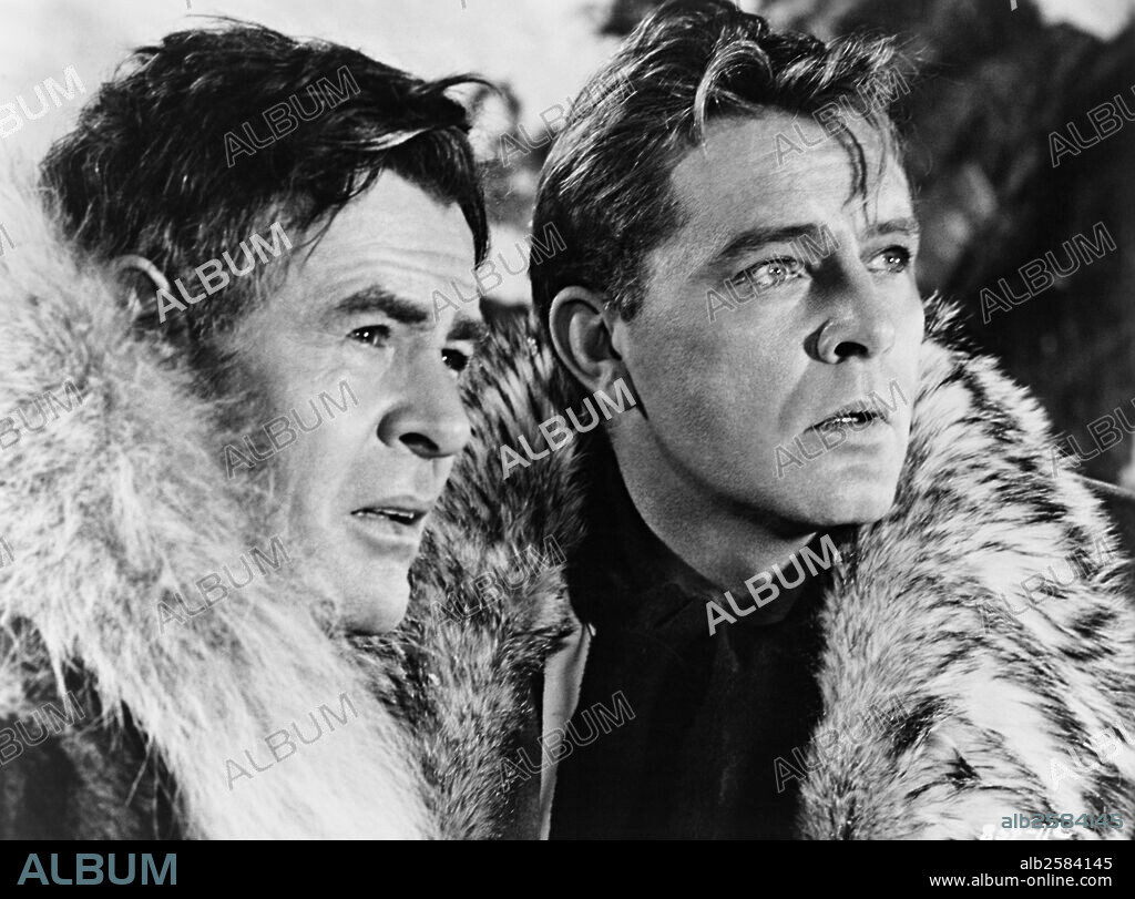 RICHARD BURTON and ROBERT RYAN in ICE PALACE 1960 directed by