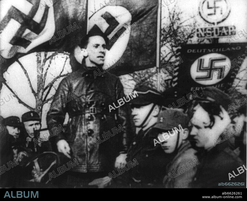 Joseph Goebbels as National Socialist in the time before 1933. 30/11/2002