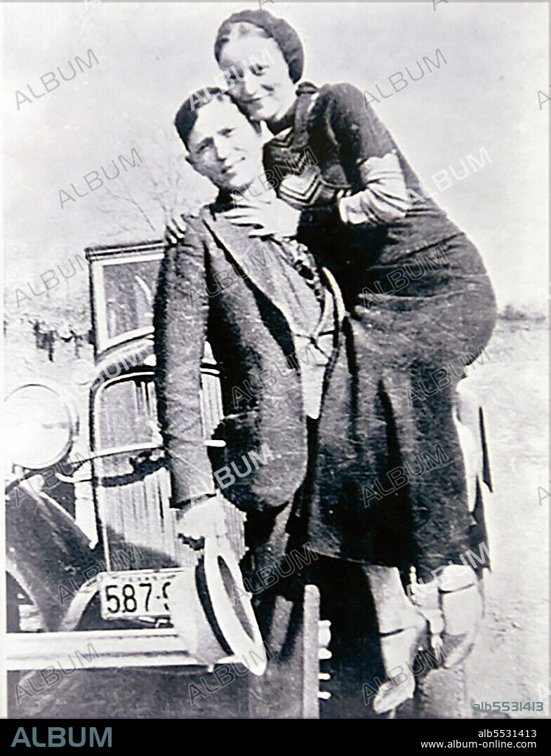 Bonnie and Clyde, American criminal couple - Album alb5531413