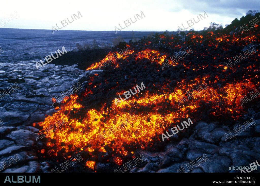 Pahoehoe Lava