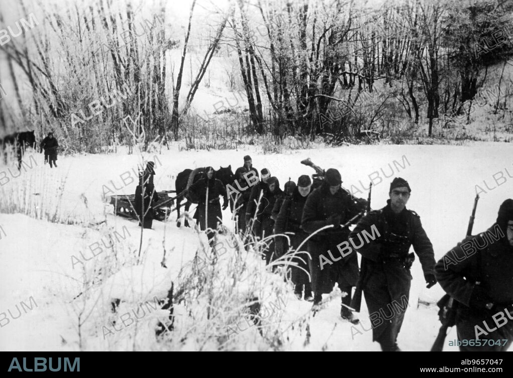 Fighting on the Eastern Front in Winter, 1941 - Album alb9657047