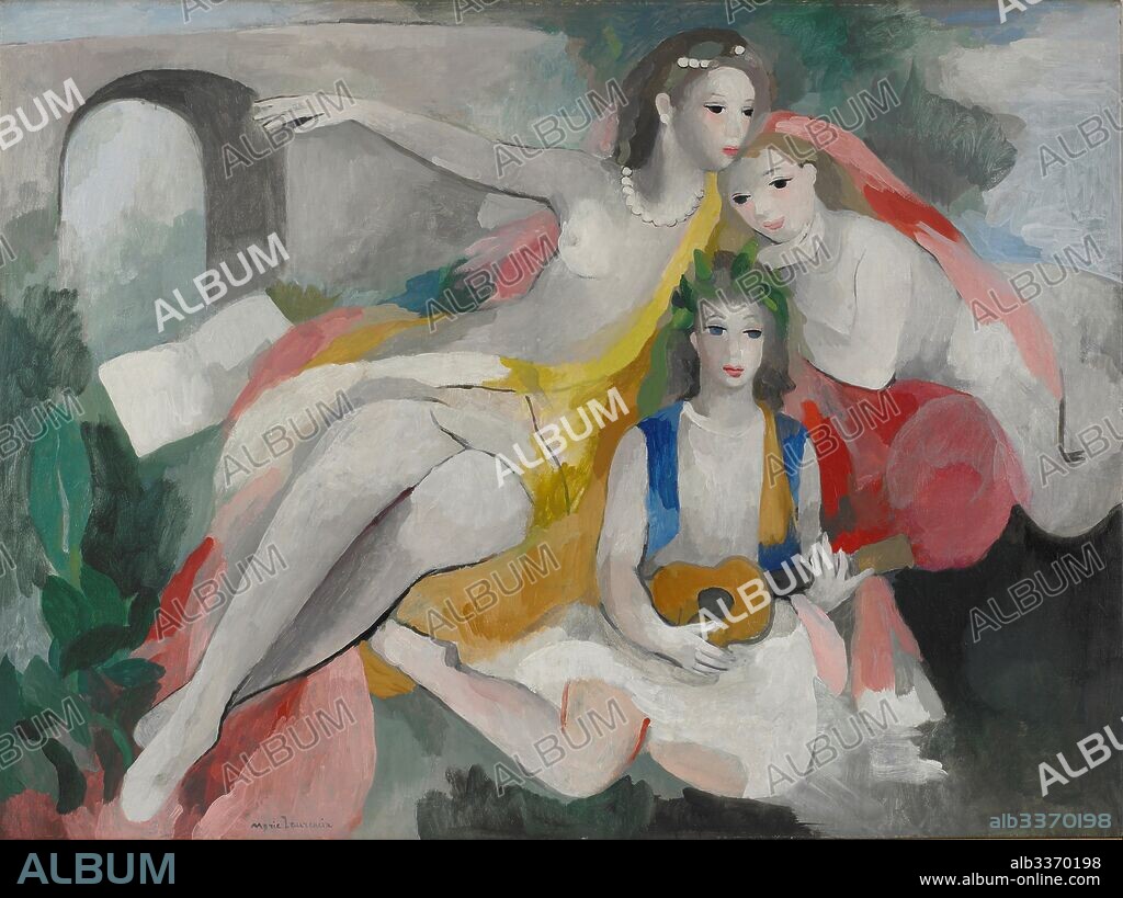 MARIE LAURENCIN. Three young women. - Album alb3370198