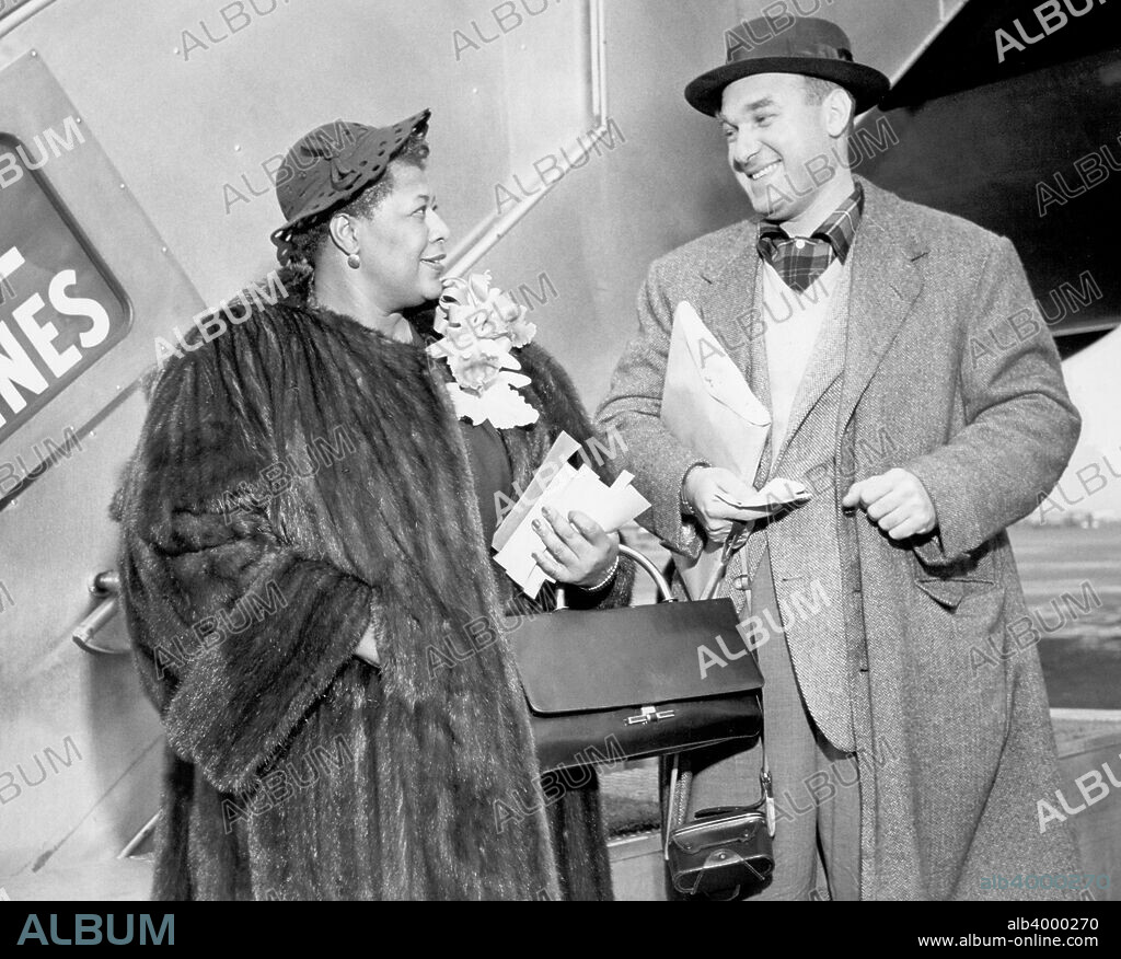 Ella Fitzgerald & Norman Granz.