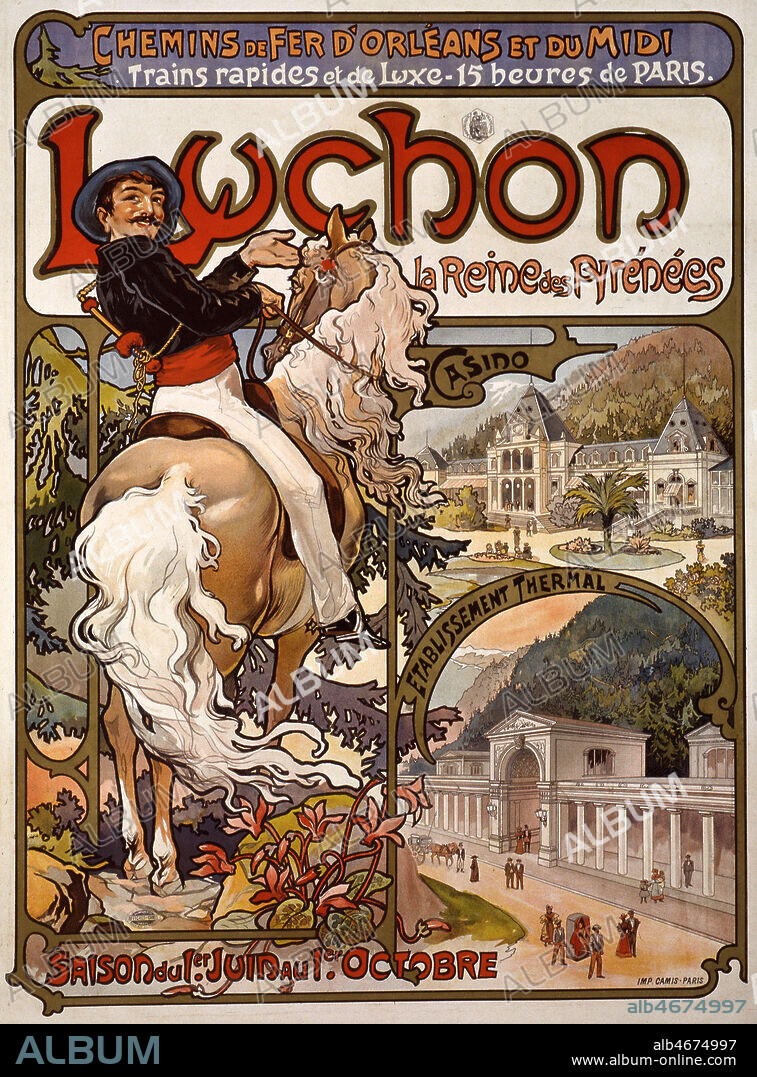 Affiche Les Pyrénées - LES AFFICHISTES