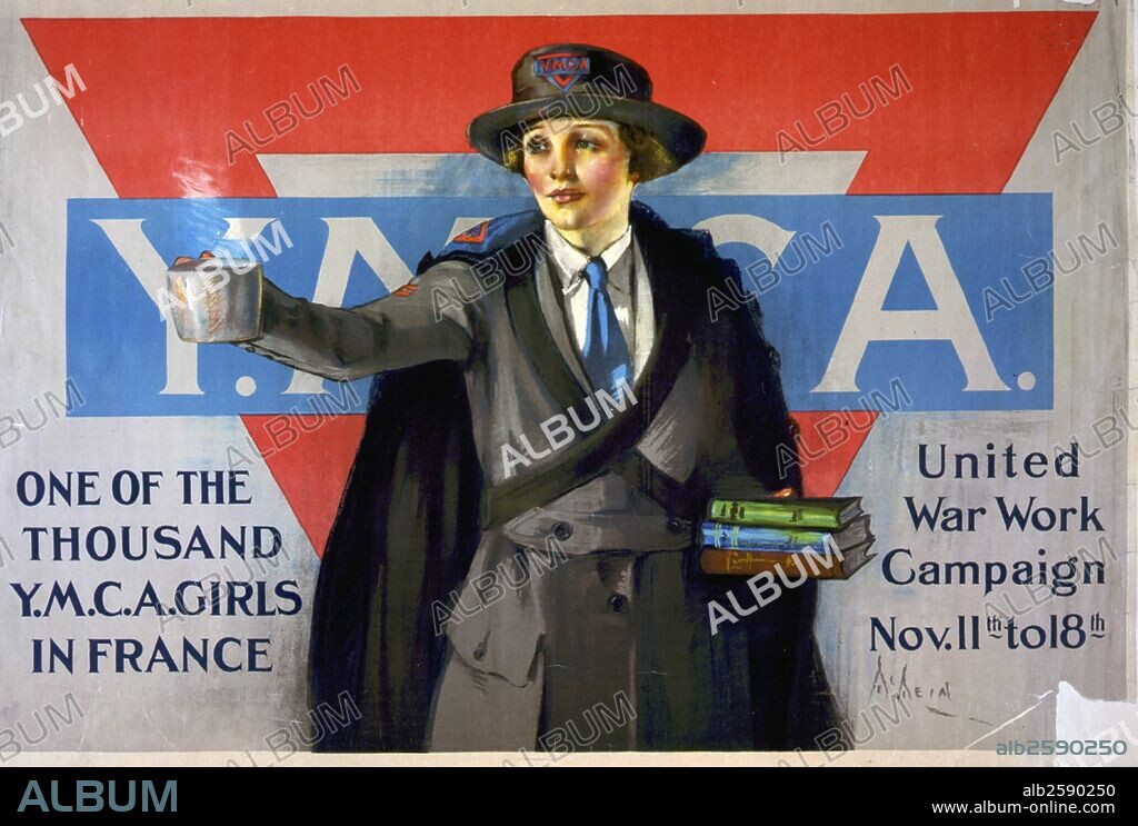 Poster by the United War Work Campaign Nov 1918. - Album alb2590250