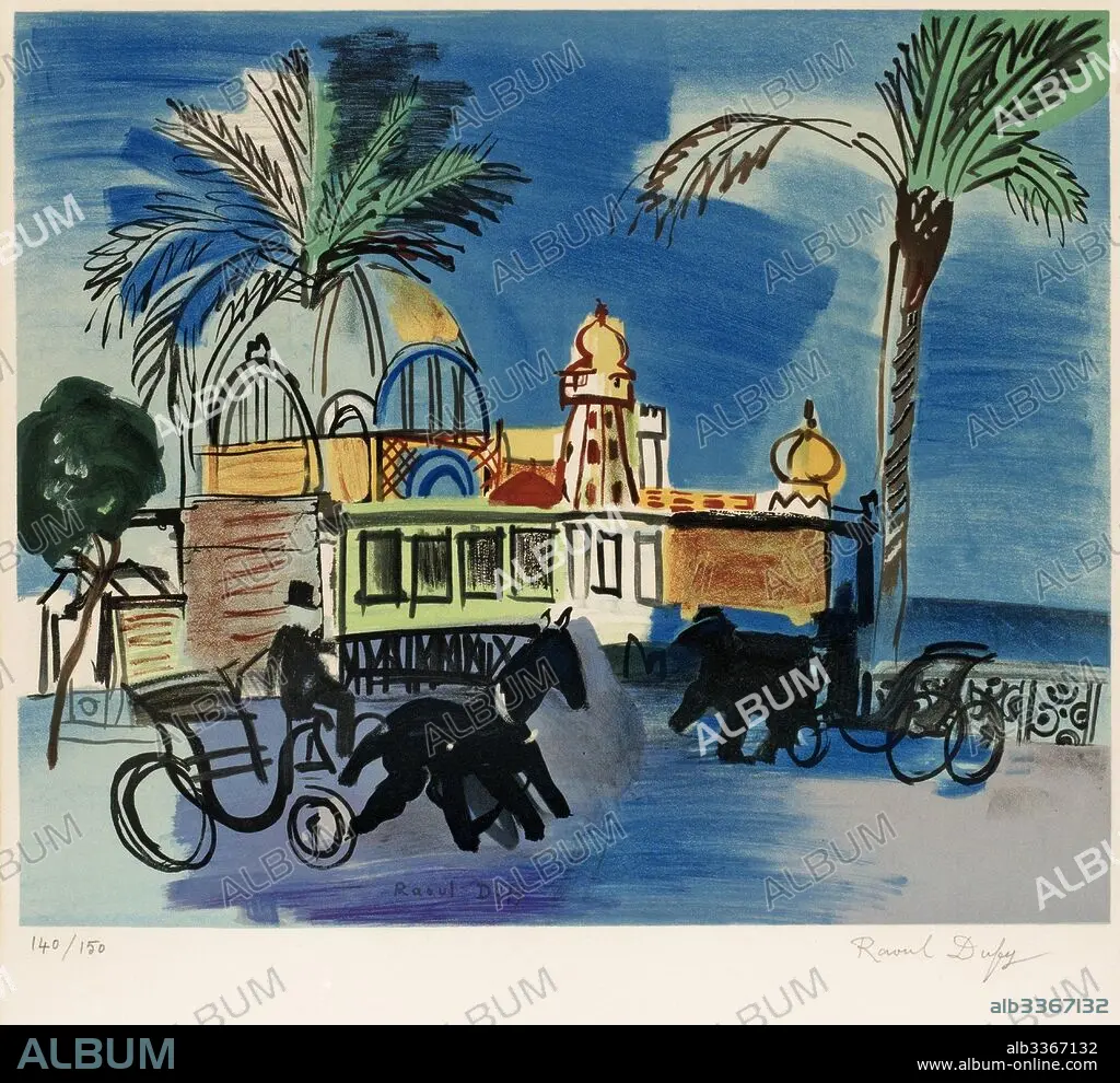 RAOUL DUFY. Casino in Nice. - Album alb3367132