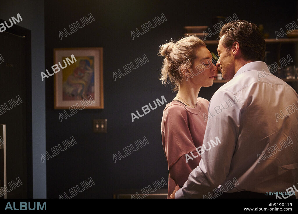 HUGH JACKMAN and VANESSA KIRBY in THE SON, 2022, directed by FLORIAN ZELLER. Copyright Embankment Films.