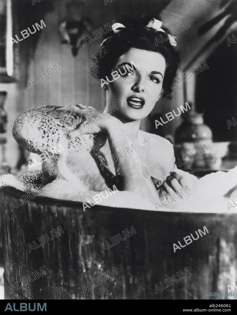 JANE RUSSELL in SON OF PALEFACE, 1952, unter der Regie von FRANK TASHLIN. Copyright PARAMOUNT PICTURES.