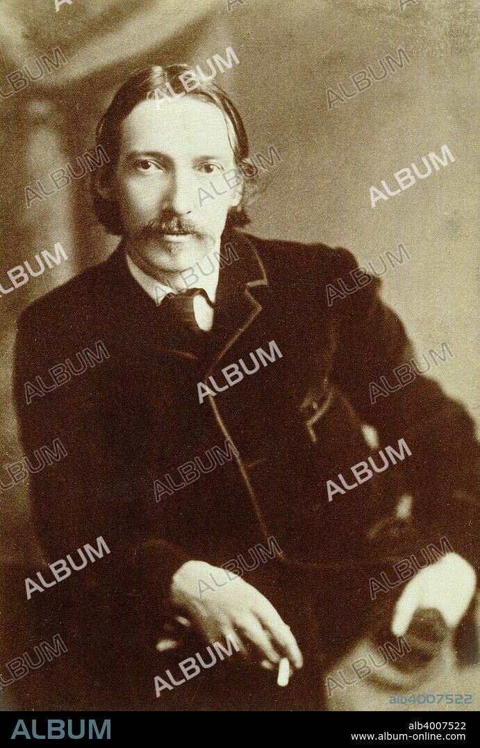 Robert Louis Stevenson, Scottish author, c1870-1894. Stevenson (1850-1894) is best known for his adventure novels, including Treasure Island (1883), The Strange Case of Dr Jekyll and Mr Hyde (1886) and Kidnapped (1886).