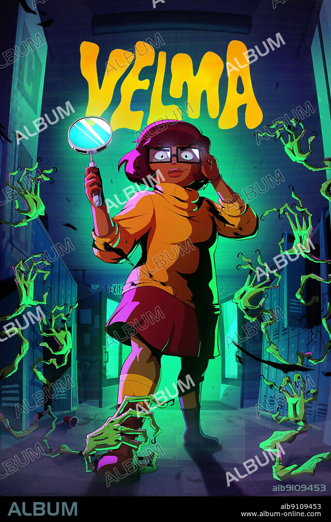 Poster of VELMA, 2023, directed by ANNE WALKER FARRELL and CAL RAMSEY. Copyright WARNER BROS. ANIMATION.