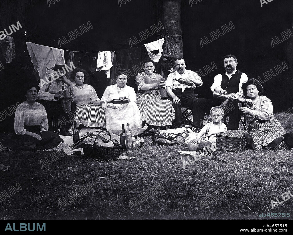 photographie de famille vintage