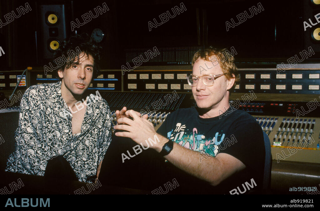 DANNY ELFMAN and TIM BURTON in TIM BURTON S NIGHTMARE BEFORE