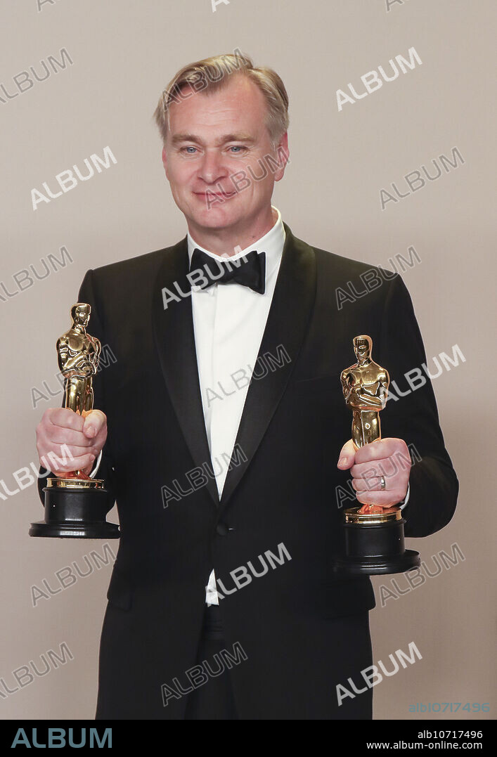 March 10, 2024, Hollywood, California, USA: Christopher Nolan, winner ...