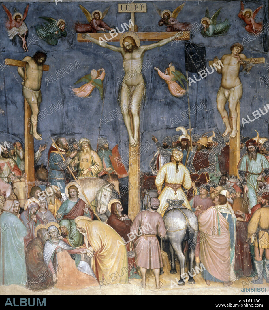 Crucifixion   Altichiero (c. 1320-1385/ Italian)   Oratory of Saint George, Padua.