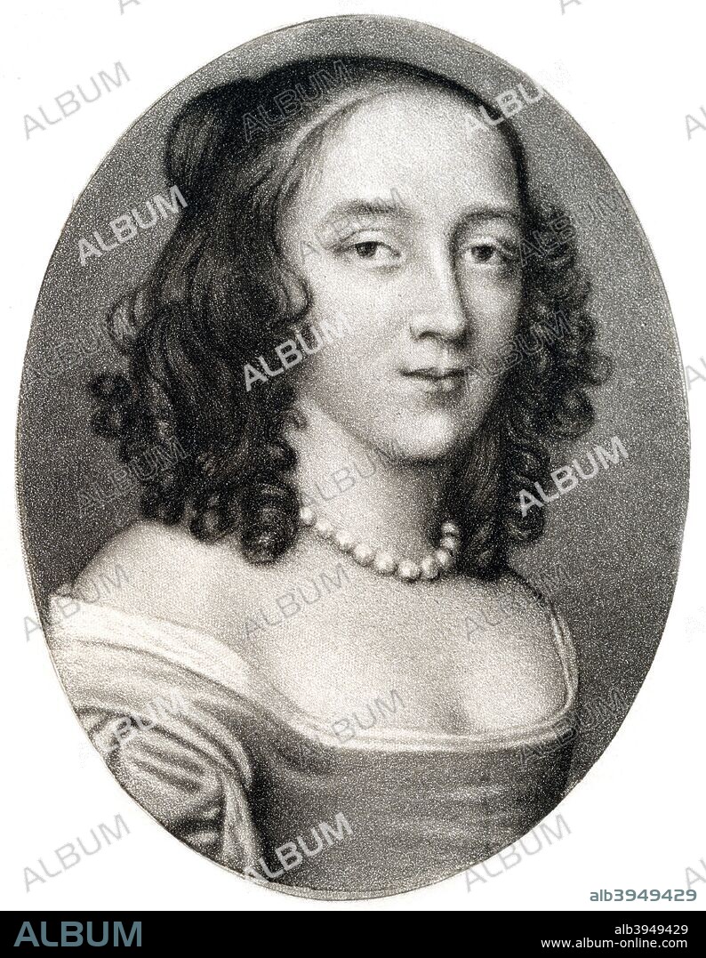 Mary Cromwell, Countess Fauconberg, third daughter of Oliver Cromwell, 17th century, (1899). Portrait of Mary Cromwell (1637-1713), third daughter of Oliver Cromwell (1599-1658), English military leader and politician. Illustration from Samuel Rawson Gardiner's Oliver Cromwell, (Goupil & Co, London, Paris, New York, 1899).